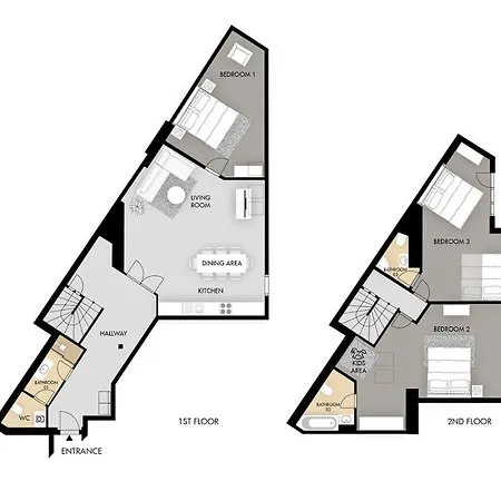 Klimentska Cartoon Apartment Prag